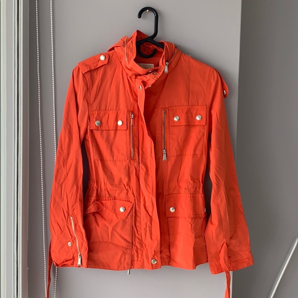 Michael Kors Rain Jacket - Orange